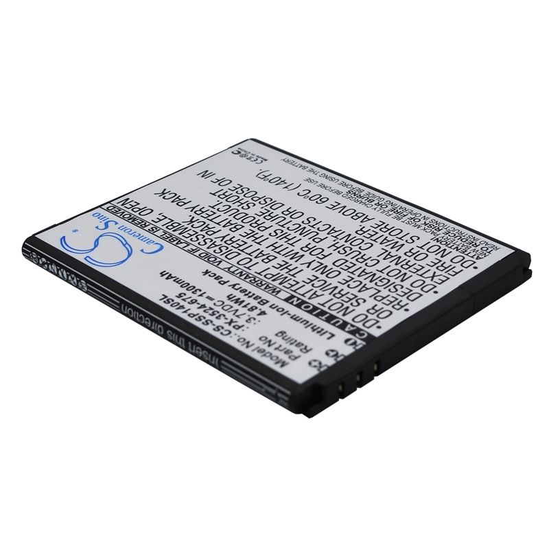 Li-ion Battery fits Simvalley, singlecore, sp-140 3.7V, 1300mAh Mobile & SmartPhone Cameron Sino Technology Limited