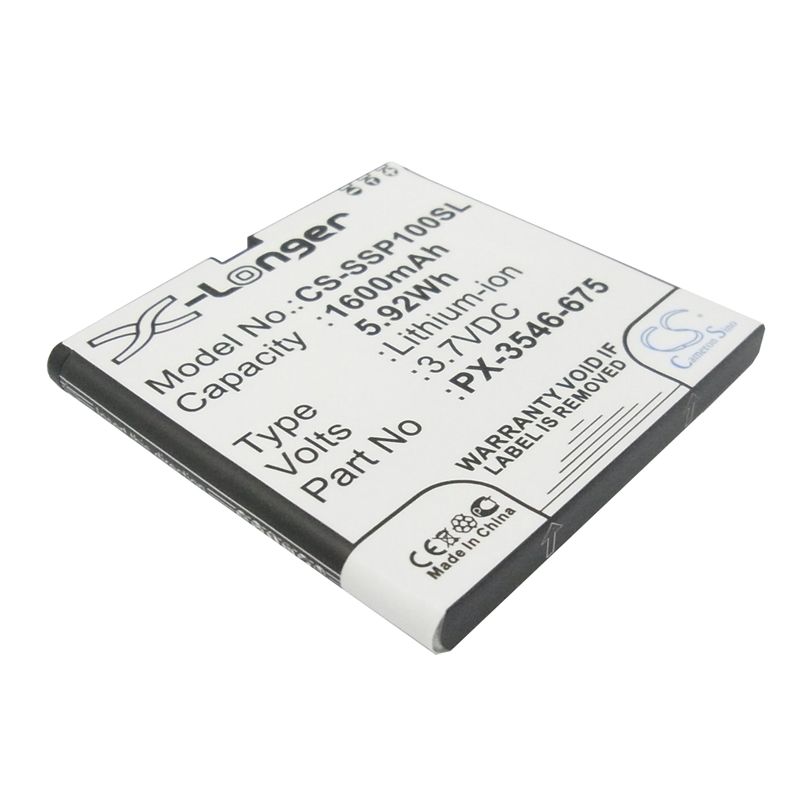Li-ion Battery fits Simvalley, sp-100 3.7V, 1600mAh Mobile & SmartPhone Cameron Sino Technology Limited