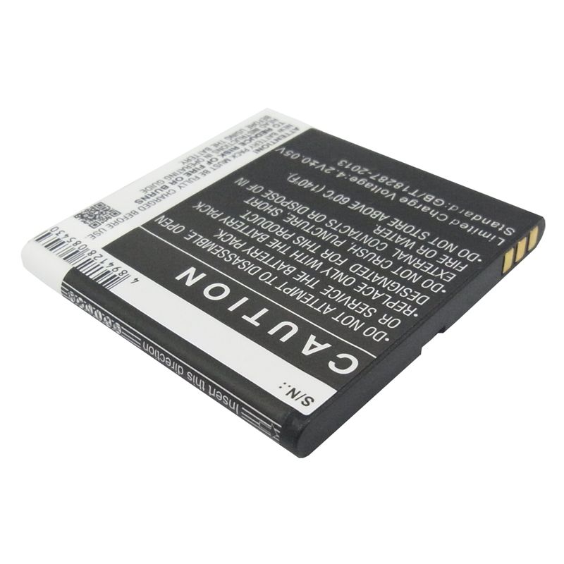 Li-ion Battery fits Simvalley, sp-100 3.7V, 1600mAh Mobile & SmartPhone Cameron Sino Technology Limited