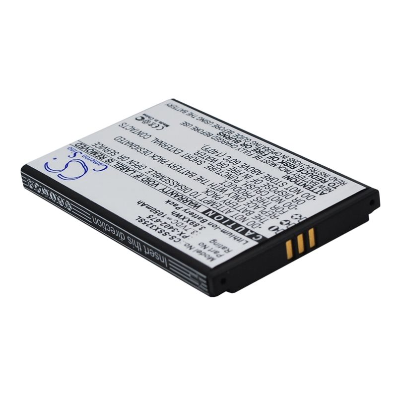 Li-ion Battery fits Simvalley, sx-325 3.7V, 1050mAh Mobile & SmartPhone Cameron Sino Technology Limited