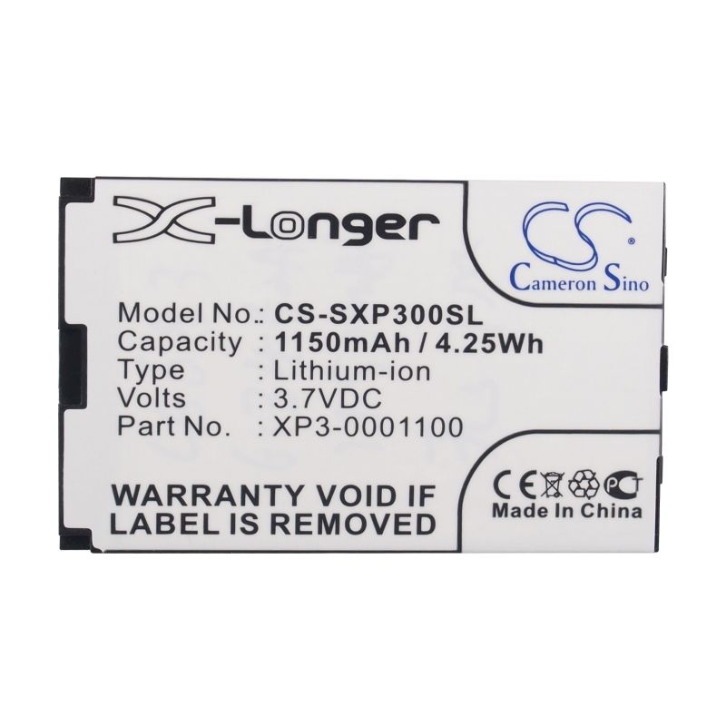 Li-ion Battery fits Socketmobile, sonim xp3, sonim, xp3 3.7V, 1150mAh Mobile & SmartPhone Cameron Sino Technology Limited