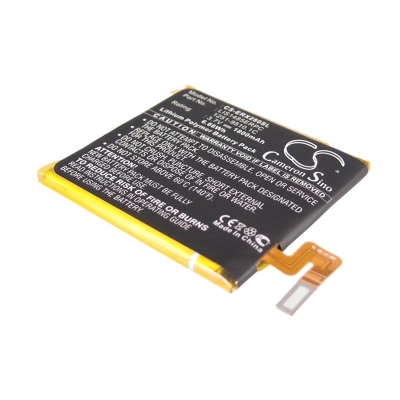 Li-polymer Battery Fits Sony Ericsson, Acro Hd, Aoba, Hayate 3.7v, 1800mah Mobile & SmartPhone Cameron Sino Technology Limited