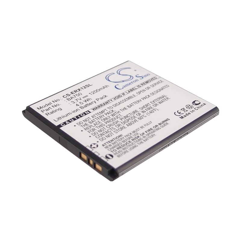 Li-ion Battery fits Sony ericsson, acro, anzu, is11s 3.7V, 1200mAh Mobile & SmartPhone Cameron Sino Technology Limited