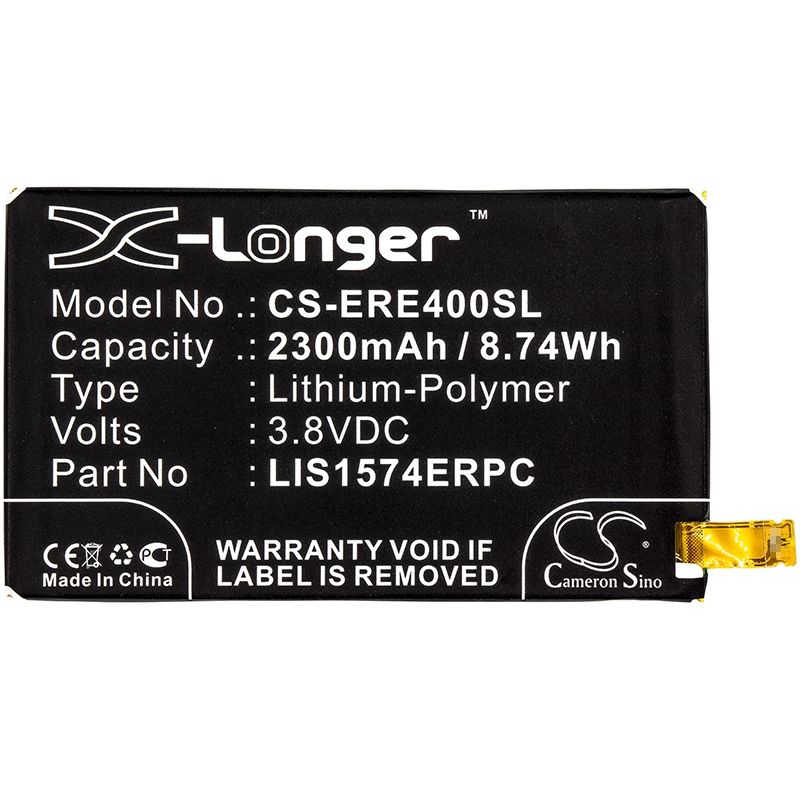 Li-Polymer Battery fits Sony ericsson, altair maki, e2003, e2006 3.8V, 2300mAh Mobile & SmartPhone Cameron Sino Technology Limited
