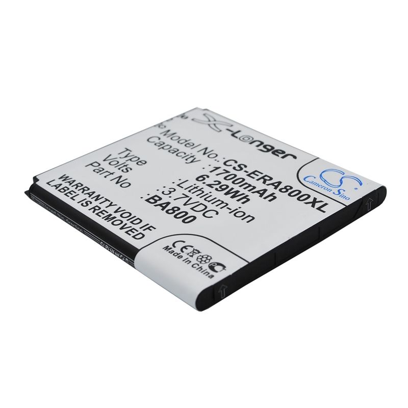 Li-ion Battery Fits Sony Ericsson, Arc Hd, Hikari, Lt25 3.7v, 1700mah Mobile & SmartPhone Cameron Sino Technology Limited