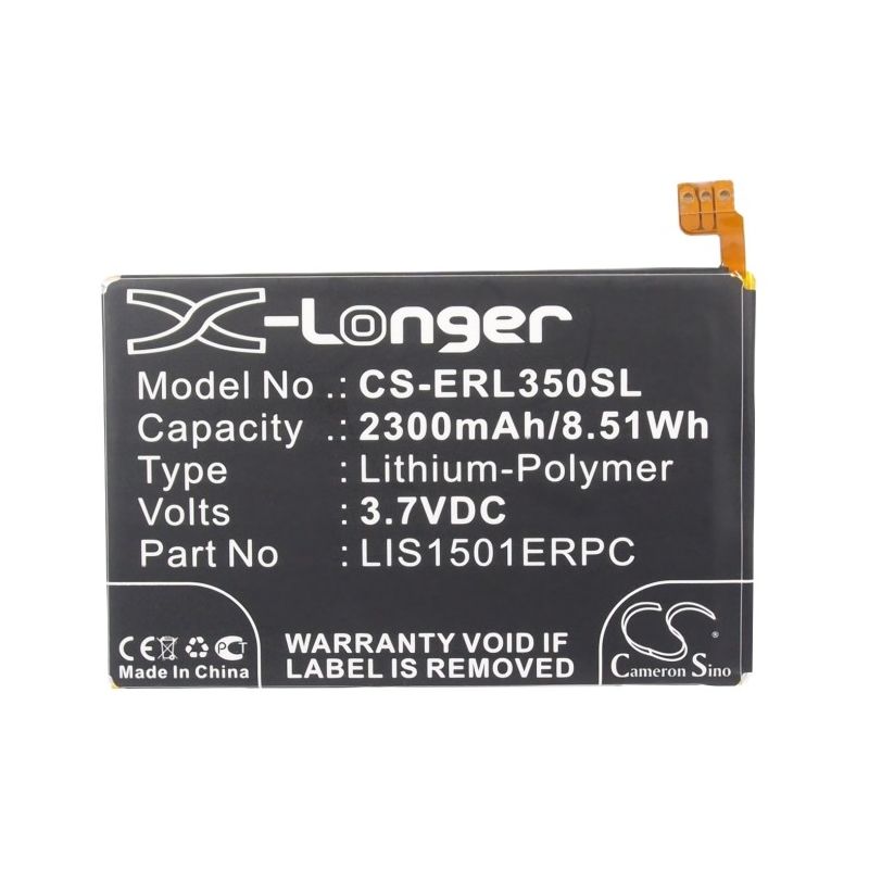 Li-polymer Battery Fits Sony Ericsson, C6503, Calla Ds, Cn3 3.7v, 2300mah Mobile & SmartPhone Cameron Sino Technology Limited