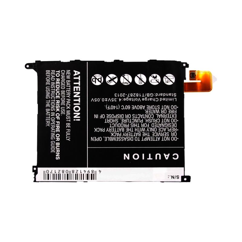 Li-polymer Battery Fits Sony Ericsson, C6616, C6802, C6803 3.8v, 3000mah Communications Cameron Sino Technology Limited (Suspended)