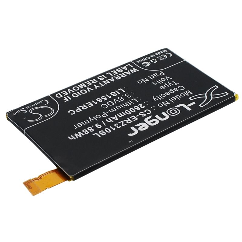 Li-polymer Battery Fits Sony Ericsson, Cosmos Ds, D5803, D5833 3.8v, 2600mah Mobile & SmartPhone Cameron Sino Technology Limited