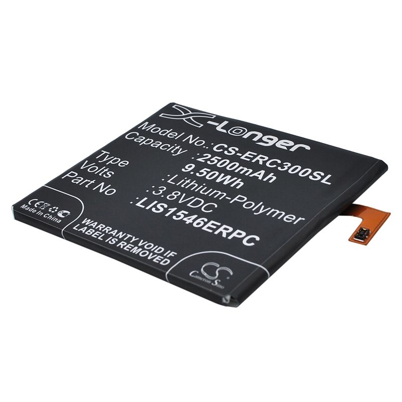 Li-Polymer Battery fits Sony ericsson, d2502, d2533, d5102 3.8V, 2500mAh Mobile & SmartPhone Cameron Sino Technology Limited