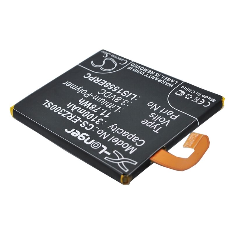 Li-Polymer Battery fits Sony ericsson, d6616, d6633, d6653 3.8V, 3100mAh Mobile & SmartPhone Cameron Sino Technology Limited