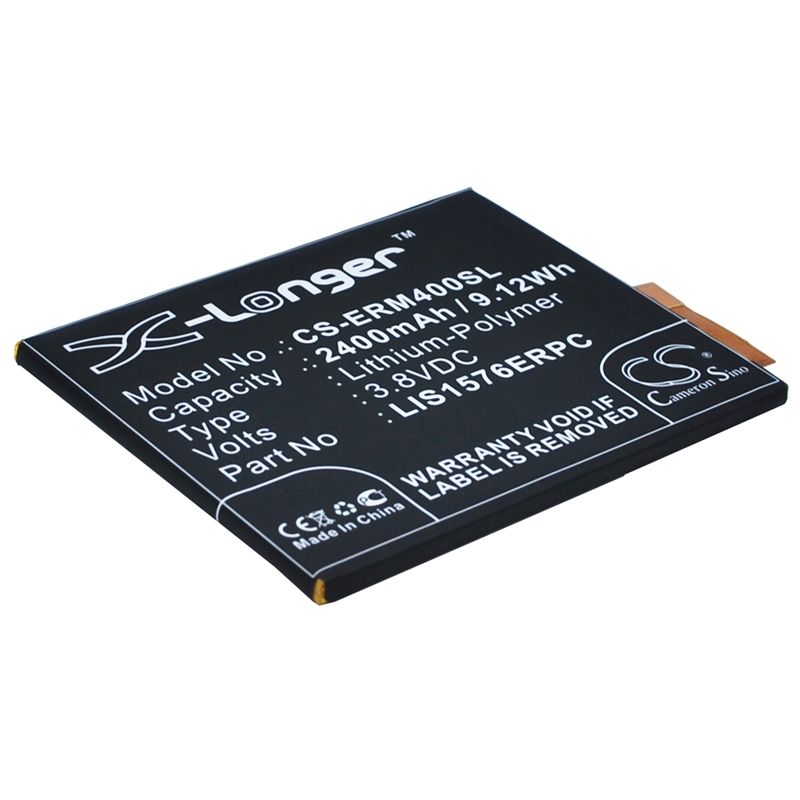 Li-polymer Battery Fits Sony Ericsson, E2303, E2306, E2312 3.8v, 2400mah Mobile & SmartPhone Cameron Sino Technology Limited