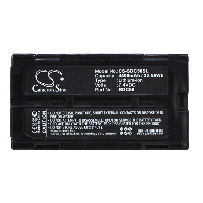 Li-ion Battery fits Sokkia, Cx, Cx Total Stations, Cx-101 7.4V, 4400mAh Equipment & Survey & Test Cameron Sino Technology Limited