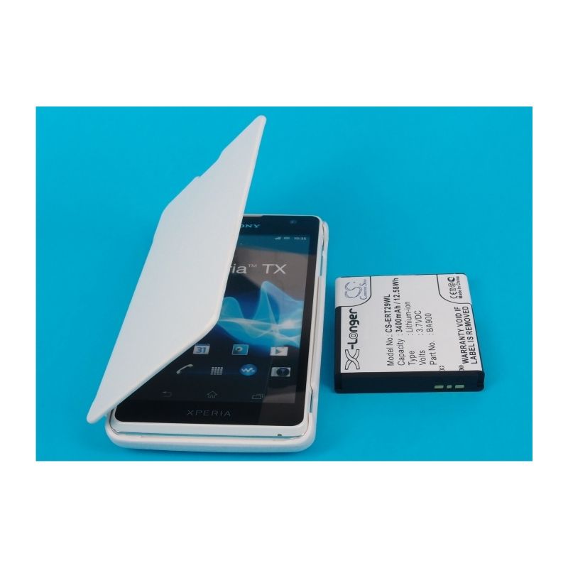 White 3.7V 3400mAh Sony ericsson, lt29, lt29i, xperia t lt29i Replacement Battery Mobile & SmartPhone Cameron Sino Technology Limited