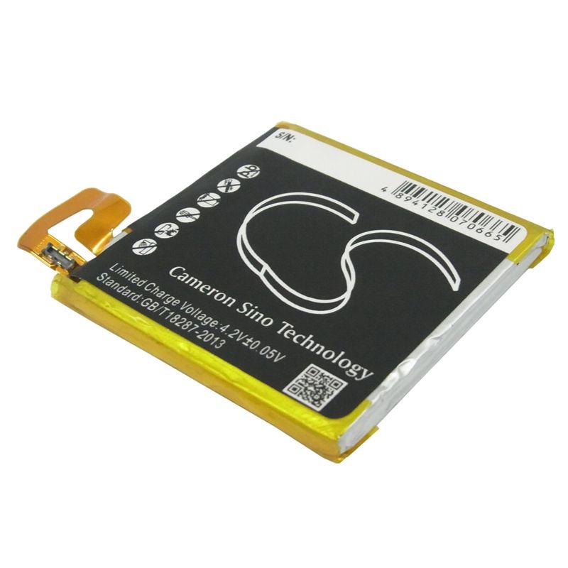 Li-Polymer Battery fits Sony ericsson, lt30a, lt30at, lt30i 3.7V, 1780mAh Mobile & SmartPhone Cameron Sino Technology Limited