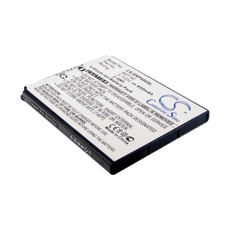 Li-ion Battery fits Sony ericsson, p1, p1c, p1i 3.7V, 650mAh Communications Cameron Sino Technology Limited