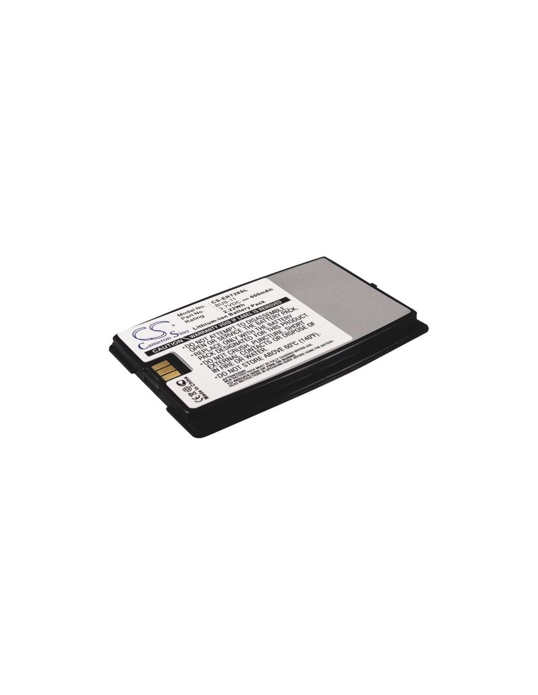 Li-ion Battery fits Sony ericsson, r320, r520, t28 3.7V, 600mAh Mobile & SmartPhone Cameron Sino Technology Limited