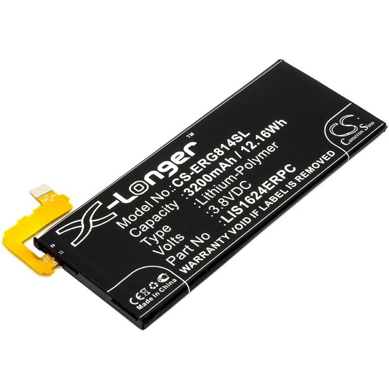 Li-polymer Battery Fits Sony, G8141, G8142, G8188 3.8v, 3200mah Mobile & SmartPhone Cameron Sino Technology Limited