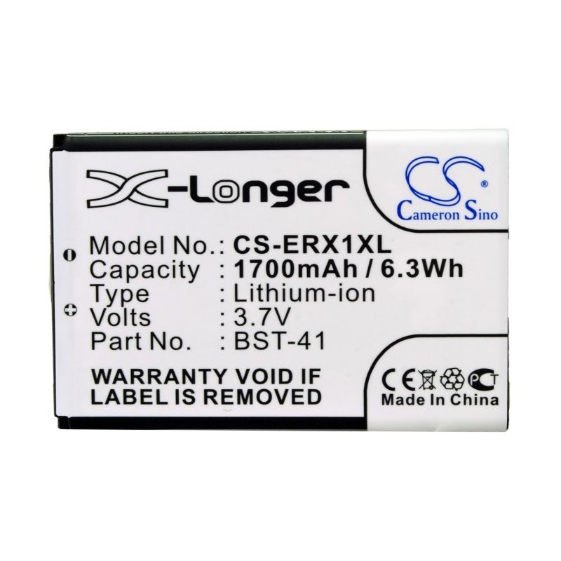 Li-ion Battery Fits Sony, Mt25, Mt25a, Mt25i 3.7v, 1700mah Communications Cameron Sino Technology Limited (Suspended)
