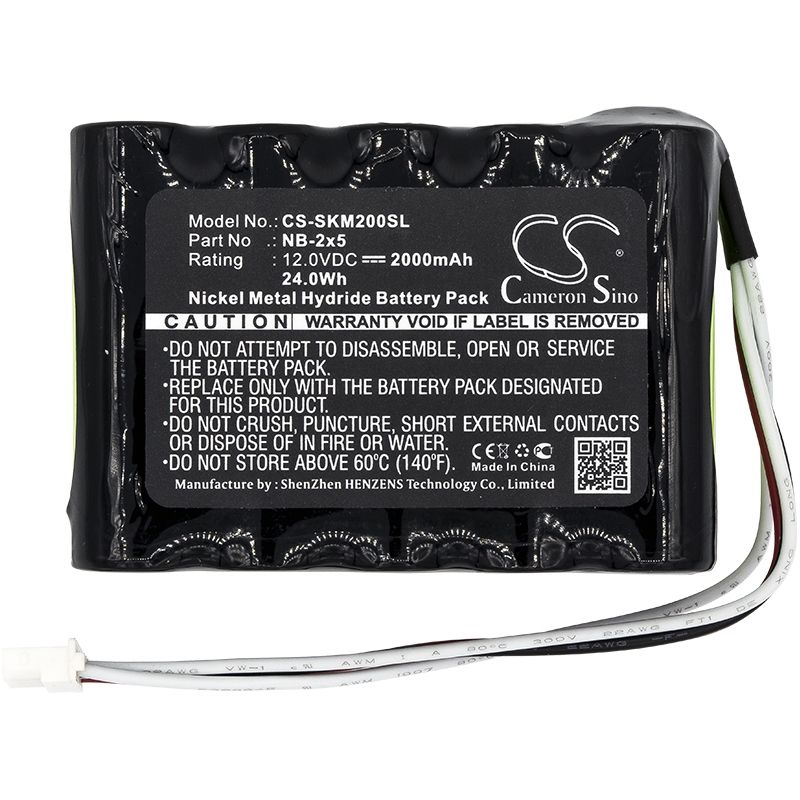 Ni-MH Battery fits Satlook, Micro G2, Micro Hd, Micro+ 12.0V, 2000mAh Equipment & Survey & Test Cameron Sino Technology Limited