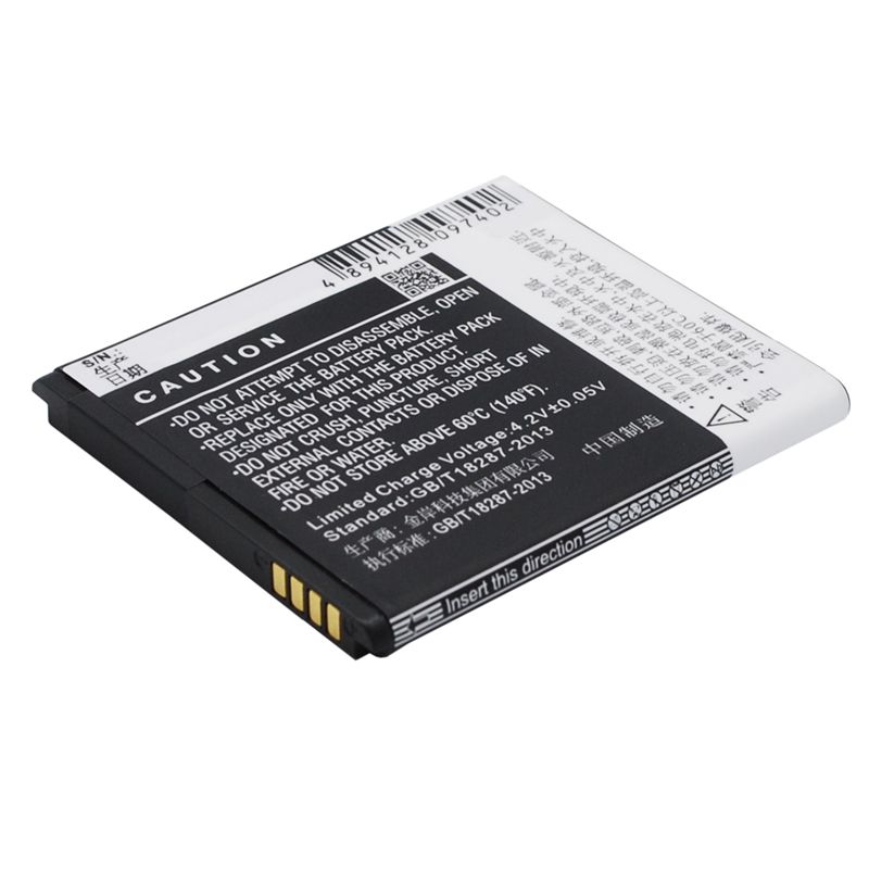 Li-ion Battery fits Tcl, j600t, j630t 3.7V, 1600mAh Mobile & SmartPhone Cameron Sino Technology Limited