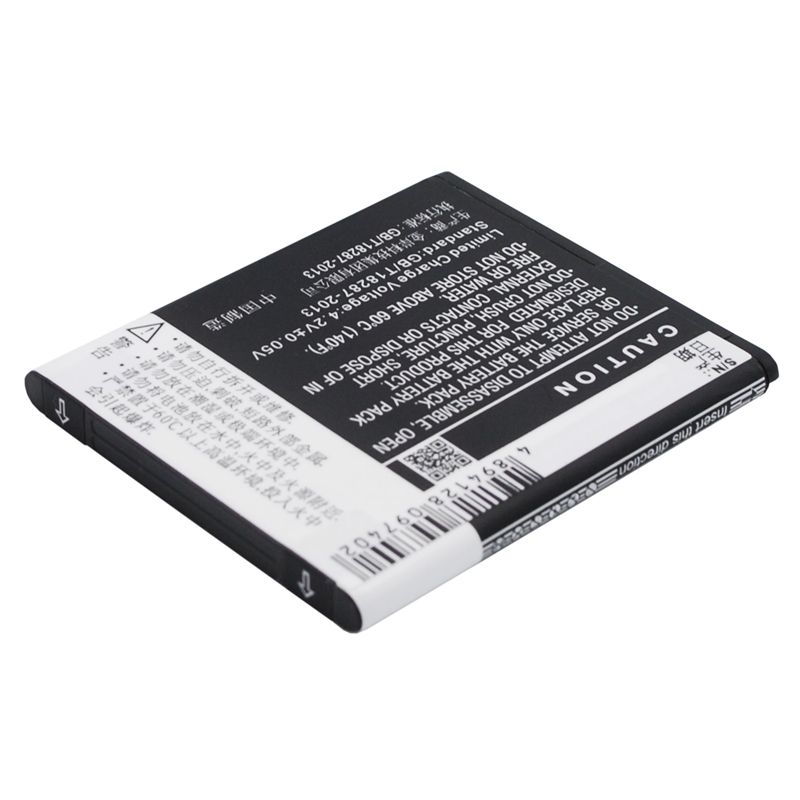 Li-ion Battery fits Tcl, j600t, j630t 3.7V, 1600mAh Mobile & SmartPhone Cameron Sino Technology Limited