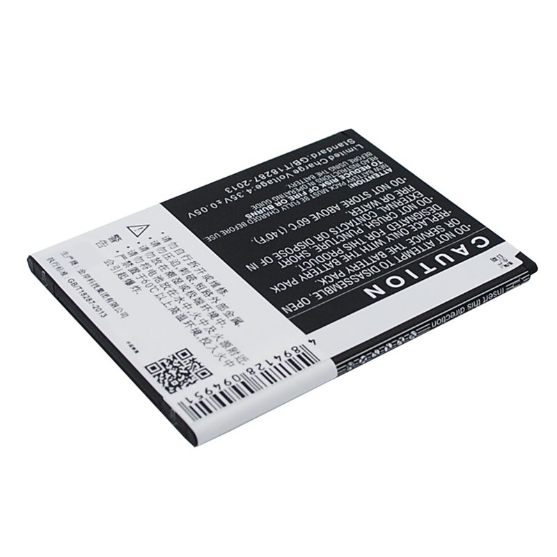 Li-ion Battery fits Tcl, j706t, p306c, p306w 3.8V, 1800mAh Mobile & SmartPhone Cameron Sino Technology Limited