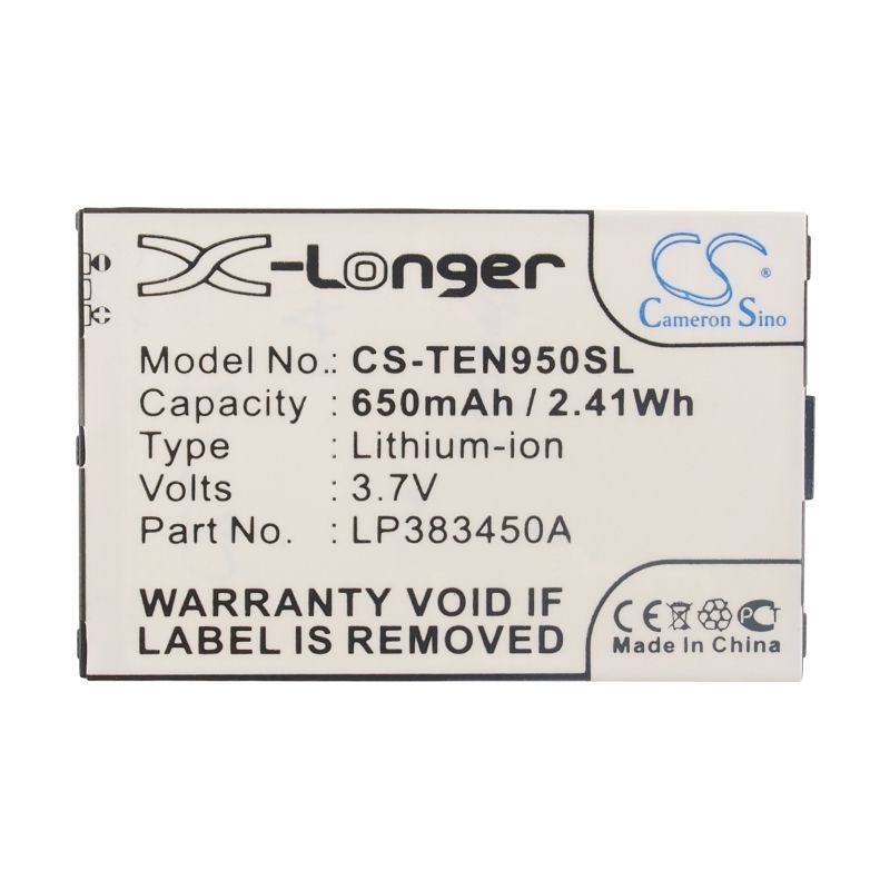 Li-Polymer Battery fits Telefunken, eurofon t95, t95 3.7V, 650mAh Mobile & SmartPhone Cameron Sino Technology Limited