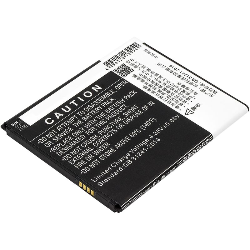 Li-ion Battery fits Telstra, 4gx hd, zte, blade a465 3.8V, 2200mAh Mobile & SmartPhone Cameron Sino Technology Limited