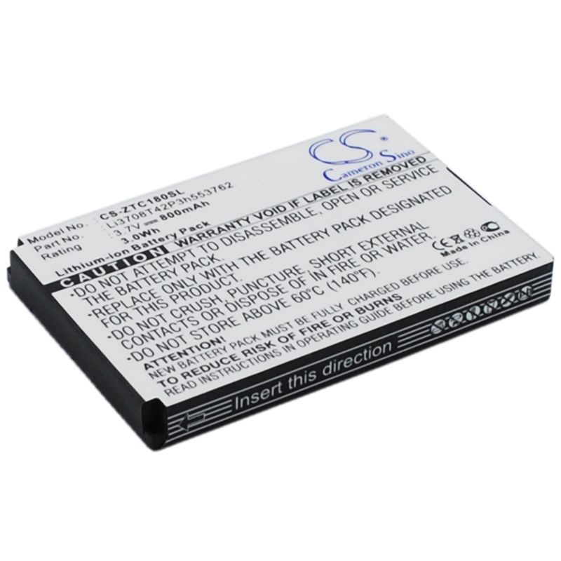 Li-ion Battery fits Telstra, c160, c180, c260 3.7V, 800mAh Communications Cameron Sino Technology Limited (Suspended)
