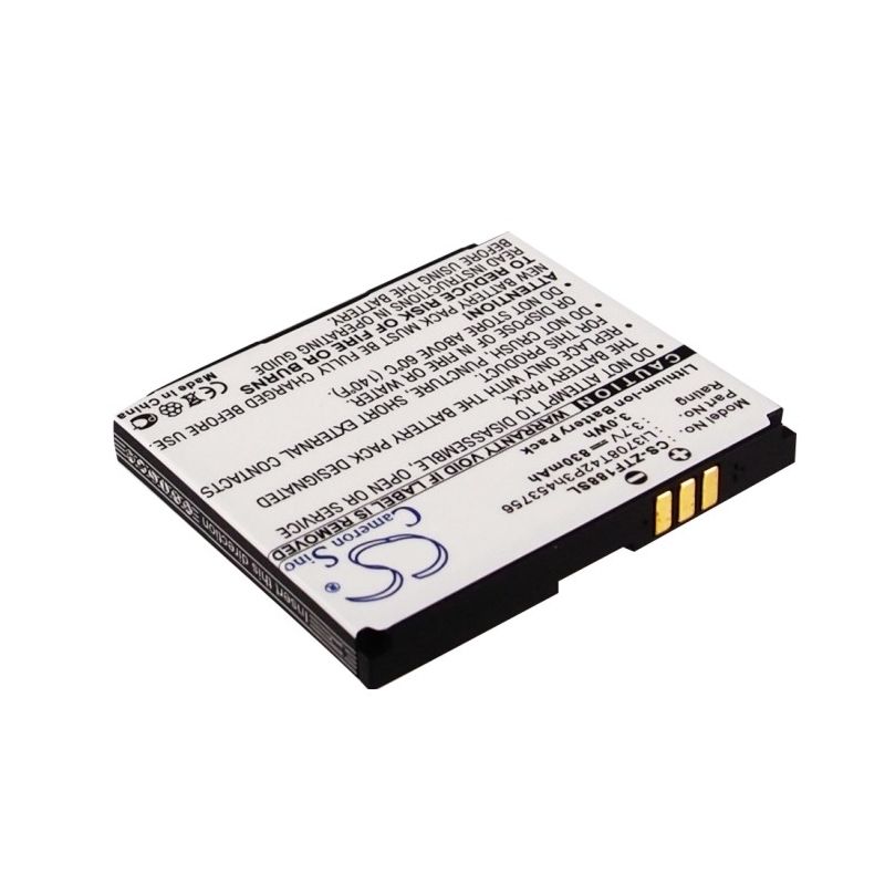 Li-ion Battery fits Telstra, cranberry, f168, f188 3.7V, 830mAh Mobile & SmartPhone Cameron Sino Technology Limited