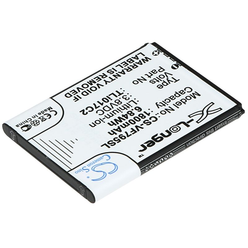 Li-ion Battery fits Vodafone, smart speed 6, vf795, vf-795 3.8V, 1800mAh Mobile & SmartPhone Cameron Sino Technology Limited