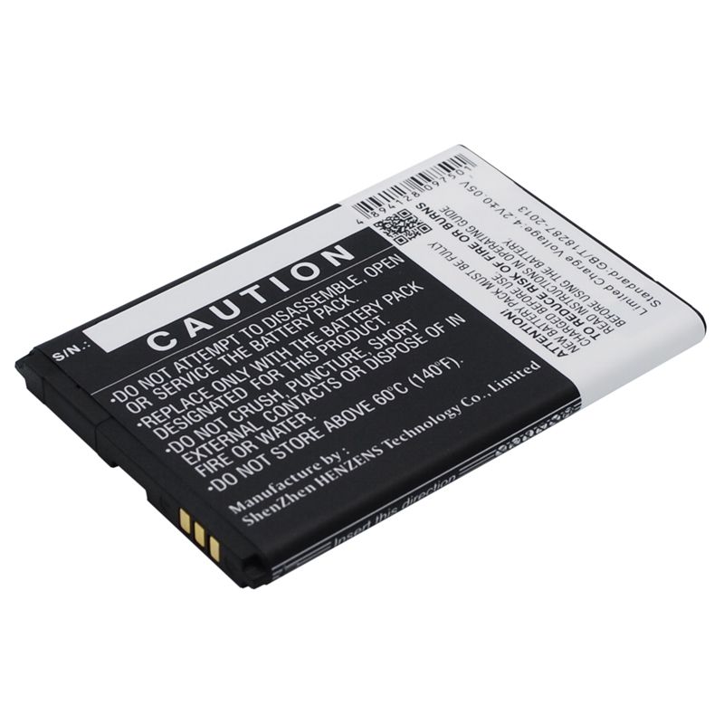 Li-ion Battery fits Wiko, cink, cink+ 3.7V, 1400mAh Mobile & SmartPhone Cameron Sino Technology Limited