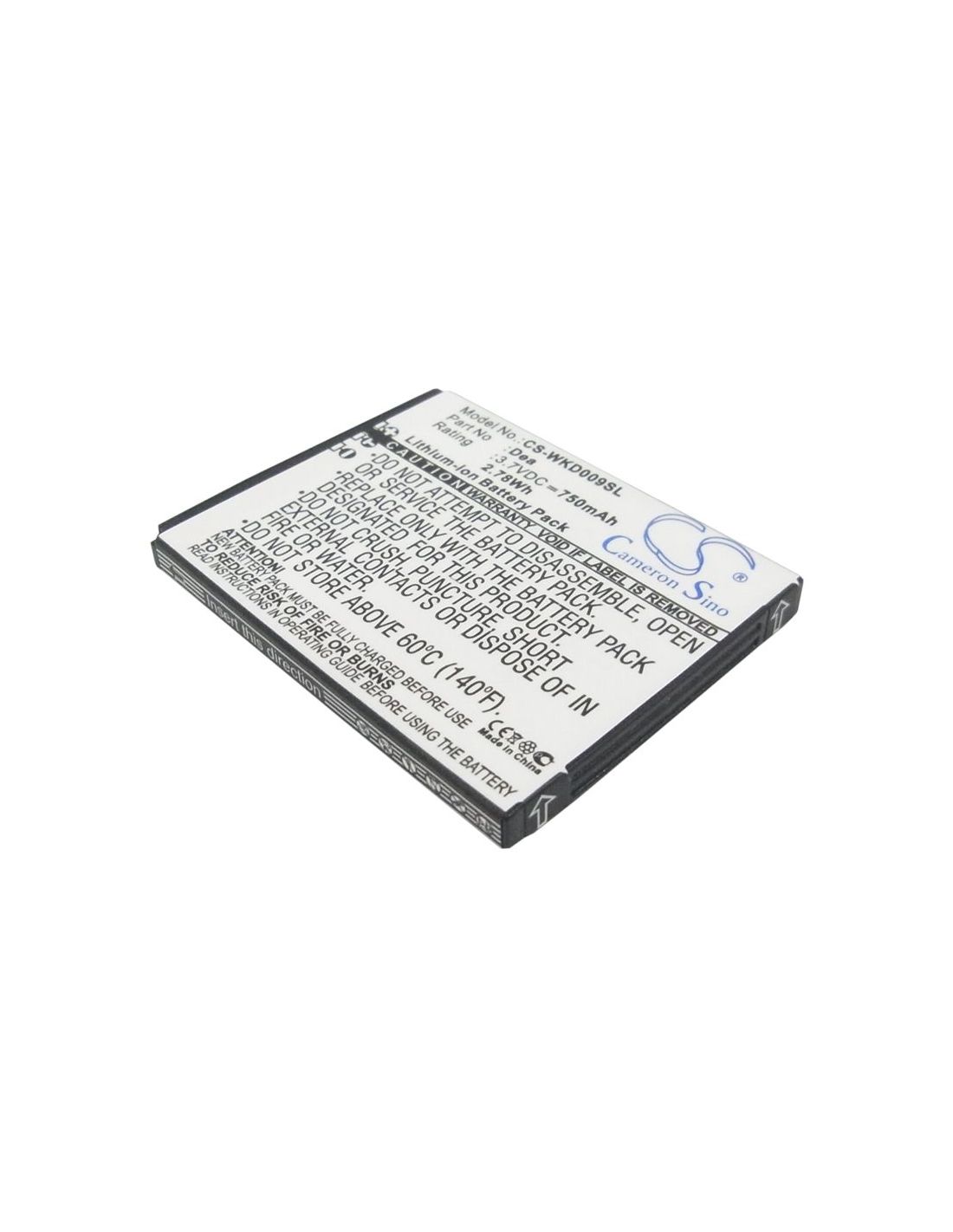 Li-ion Battery fits Wiko, dea 3.7V, 750mAh Mobile & SmartPhone Cameron Sino Technology Limited