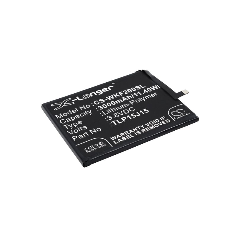 Li-Polymer Battery fits Wiko, fever, fever 4g 3.8V, 3000mAh Mobile & SmartPhone Cameron Sino Technology Limited