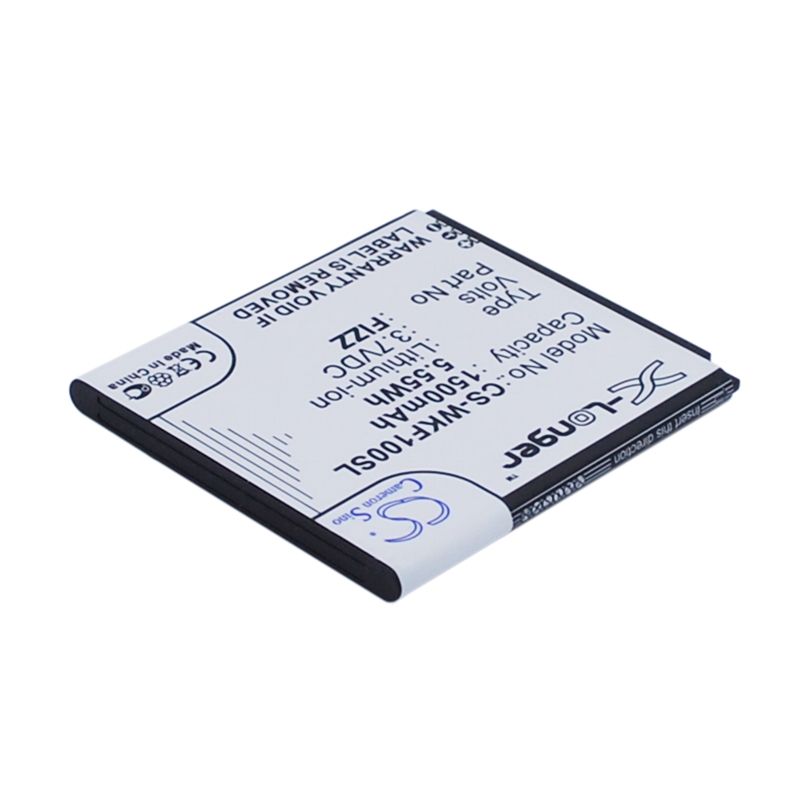 Li-ion Battery fits Wiko, fizz 3.7V, 1500mAh Mobile & SmartPhone Cameron Sino Technology Limited