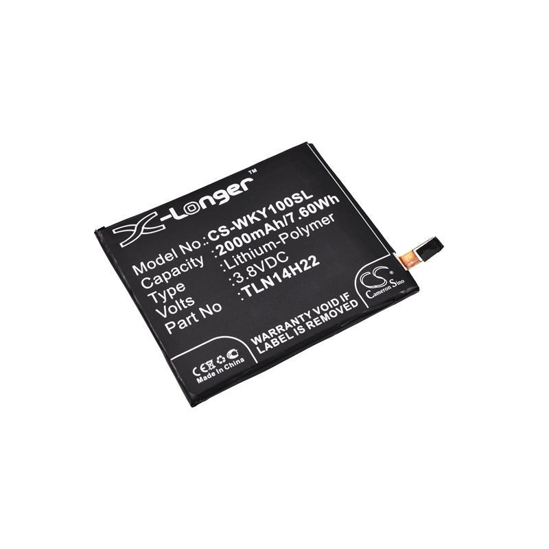 Li-Polymer Battery fits Wiko, highway pure, highway signs, highway signs 3g 3.8V, 2000mAh Mobile & SmartPhone Cameron Sino Technology Limited