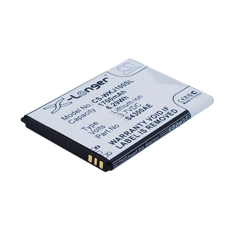 Li-ion Battery fits Wiko, jimmy 3.7V, 1700mAh Mobile & SmartPhone Cameron Sino Technology Limited