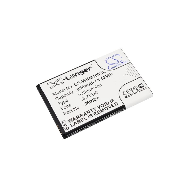 Li-ion Battery fits Wiko, m066win, minz, minz+ 3.7V, 950mAh Communications Cameron Sino Technology Limited