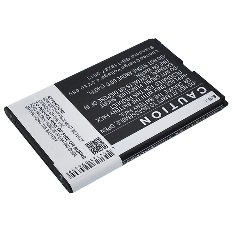 Li-ion Battery fits Wiko, ozzy, ozzy double sim 3.7V, 1400mAh Mobile & SmartPhone Cameron Sino Technology Limited