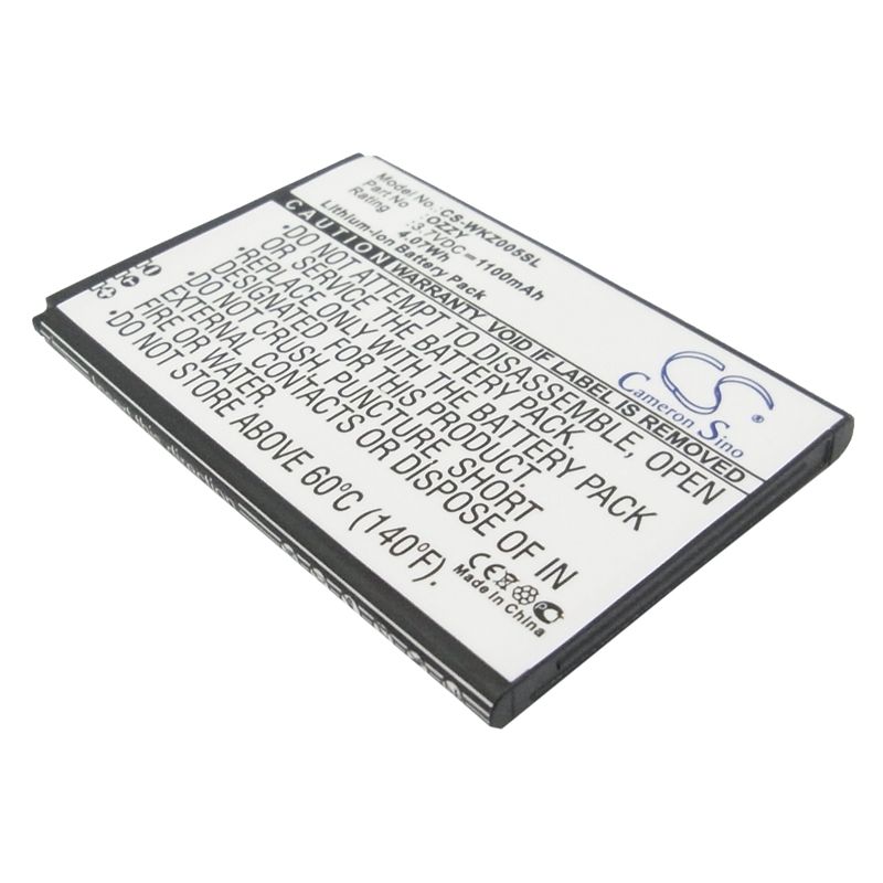 Li-ion Battery fits Wiko, ozzy, ozzy double sim 3.7V, 1100mAh Mobile & SmartPhone Cameron Sino Technology Limited