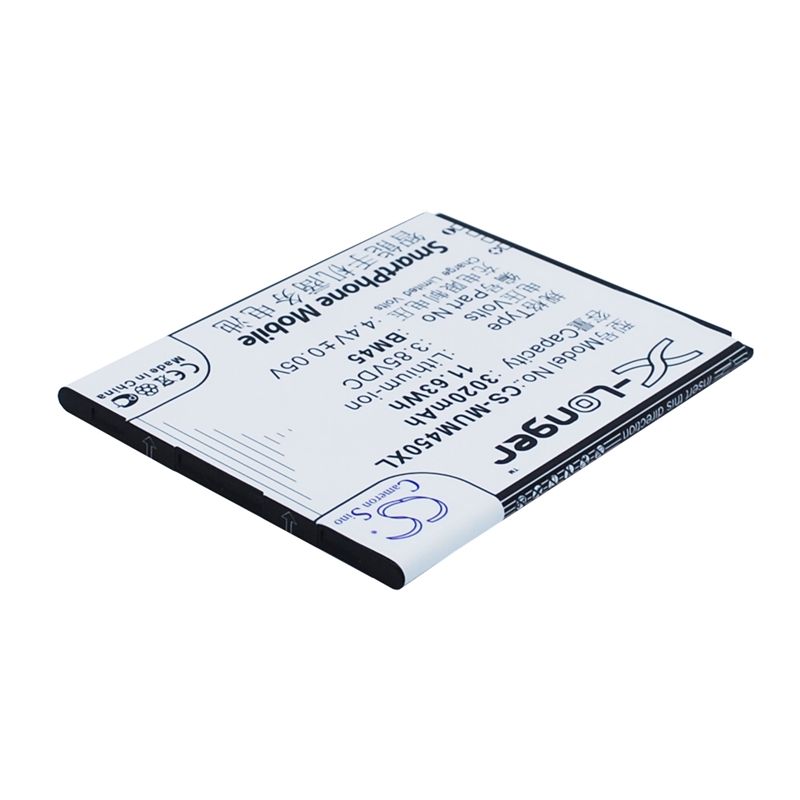 Li-ion Battery Fits Xiaomi,2015213, Note 2 Premium Edition, Note 2 Premium Edition Dual Sim 3.85v, 3020mah Mobile & SmartPhone Cameron Sino Technology Limited