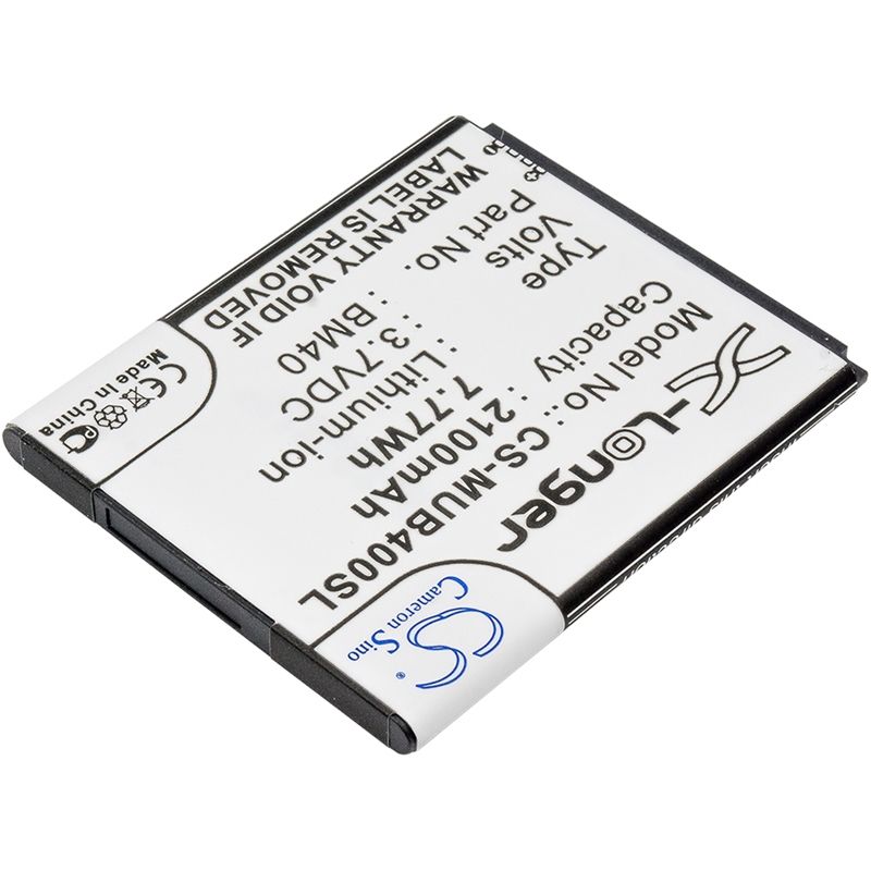 Li-ion Battery fits Xiaomi, 2a, hongmi 1s, m2a 3.7V, 2100mAh Mobile & SmartPhone Cameron Sino Technology Limited