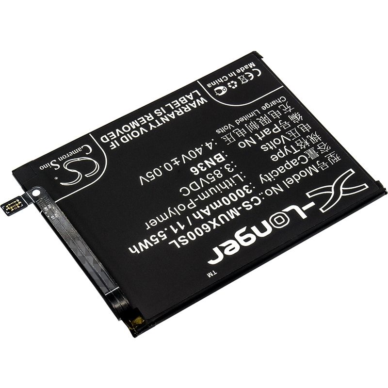 Li-polymer Battery Fits Xiaomi, M1804d2sc, M1804d2se, M1804d2sg 3.85v, 3000mah Mobile & SmartPhone Cameron Sino Technology Limited