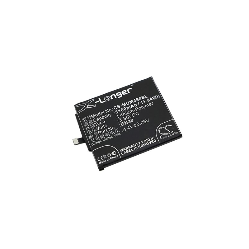 Li-Polymer Battery fits Xiaomi, mi 4a, redmi 4a 3.85V, 3100mAh Mobile & SmartPhone Cameron Sino Technology Limited