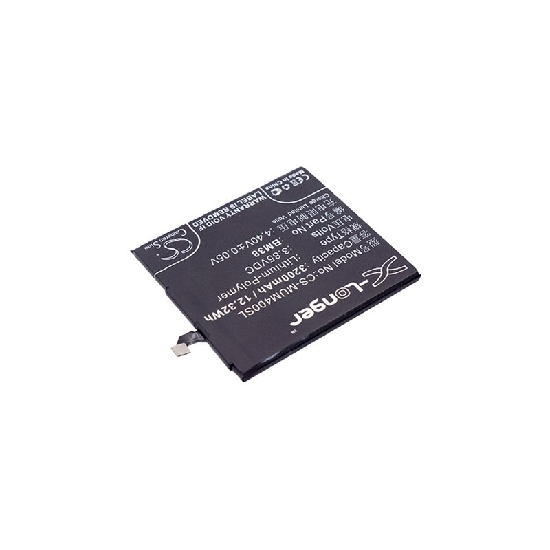 Li-Polymer Battery fits Xiaomi, mi 4s dual sim, xiaomi mi 4s 3.85V, 3200mAh Communications Cameron Sino Technology Limited (Suspended)