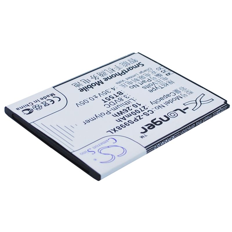 Li-polymer Battery Fits Zopo, 3x,9530, Zp998 3.8v, 2700mah Communications Cameron Sino Technology Limited