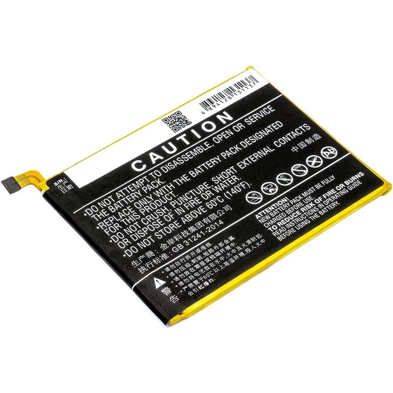 Li-Polymer Battery fits Zte, blade v8, bv0800 3.85V, 2700mAh Mobile & SmartPhone Cameron Sino Technology Limited