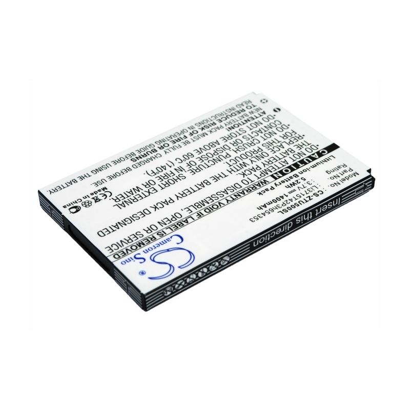 Li-ion Battery fits Zte, e760, raise, tmn silverbelt 3.7V, 1400mAh Mobile & SmartPhone Cameron Sino Technology Limited