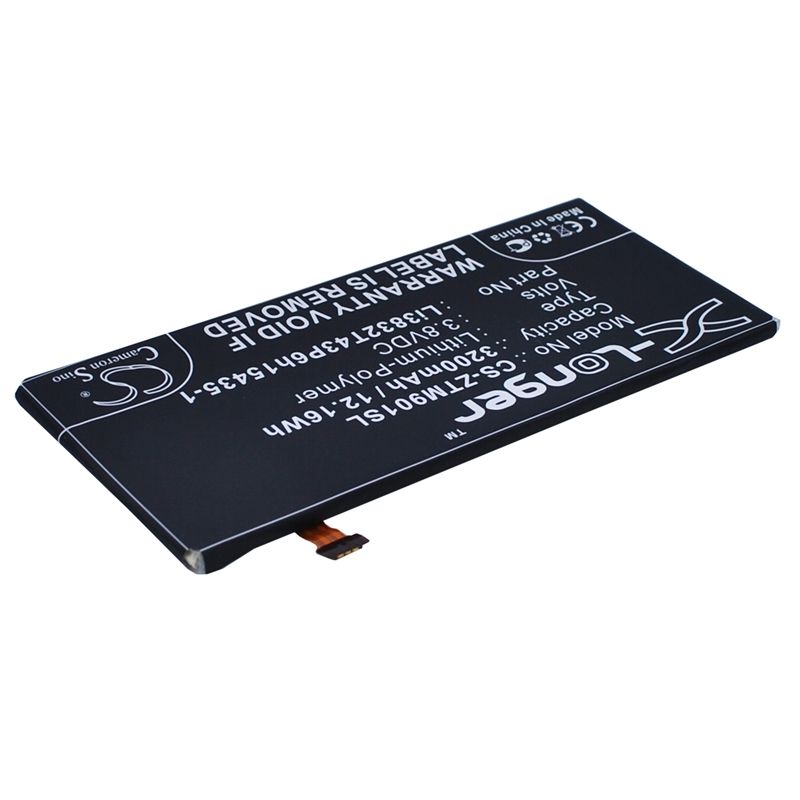 Li-Polymer Battery fits Zte, grand m901c, grand m901q, grand memo ii 3.8V, 3200mAh Communications Cameron Sino Technology Limited (Suspended)