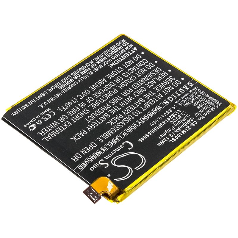Li-Polymer Battery fits Zte, mono mo-01j, mono mo-01j td-lte, mono mo-01k 3.8V, 2400mAh Mobile & SmartPhone Cameron Sino Technology Limited